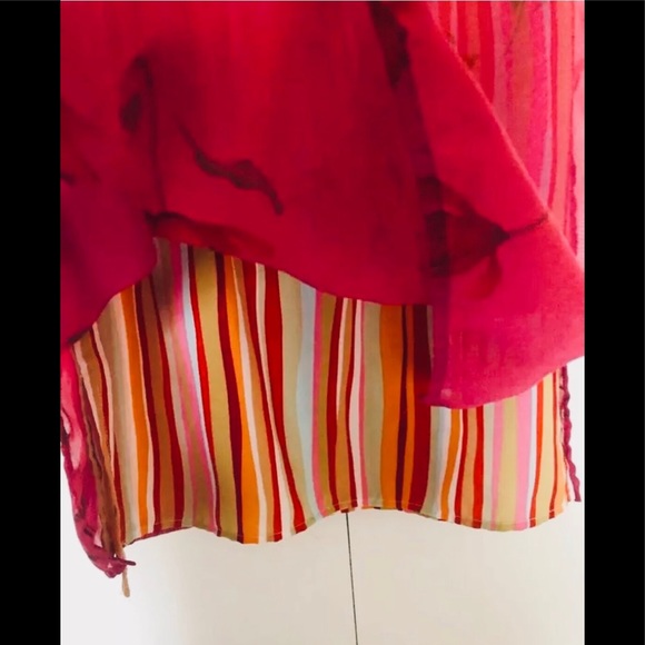 Worthington Gorgeous Skirt Sz 10 Party Floral🌿🌷🌿 Summer - Picture 9 of 11